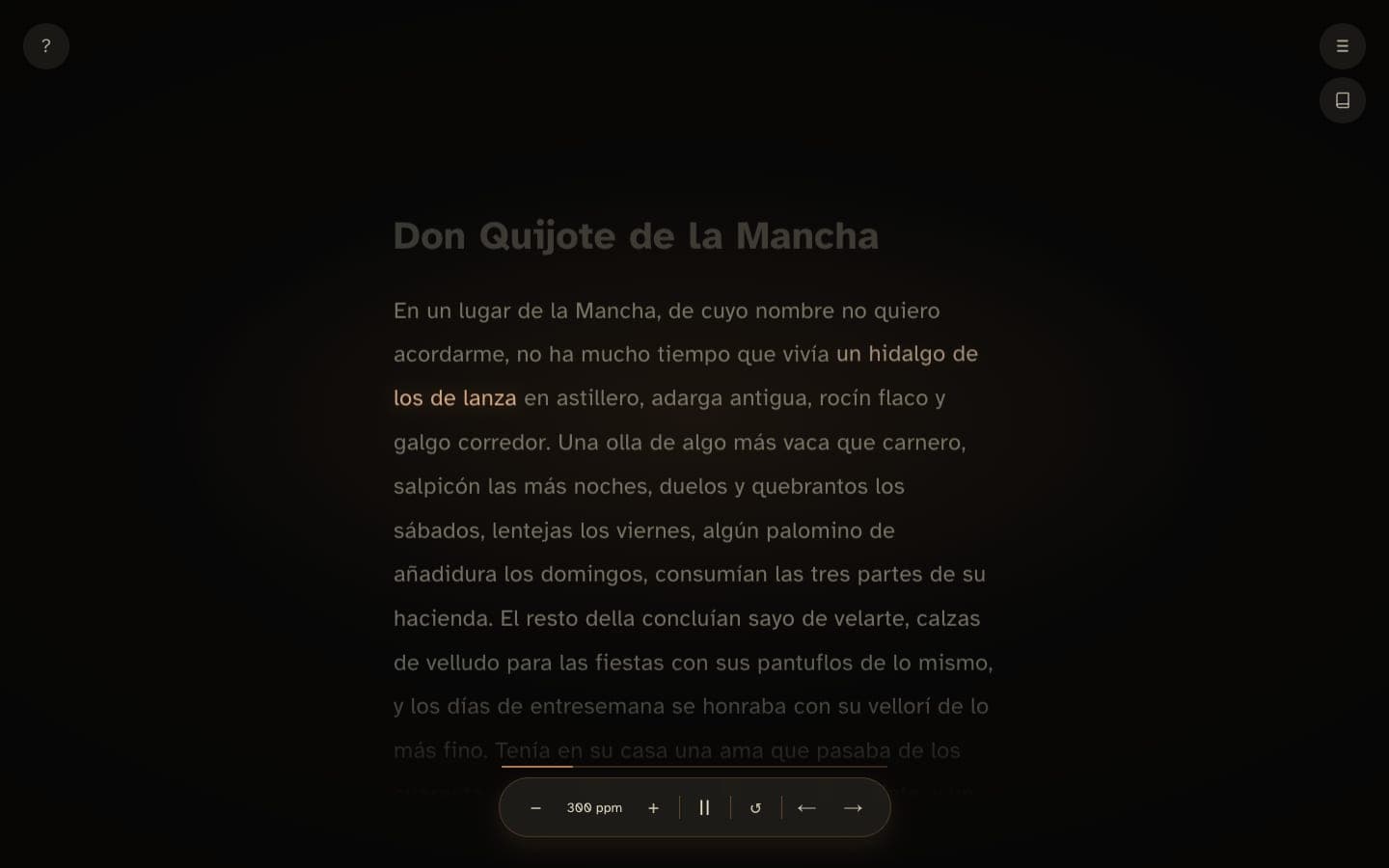 Captura de Lectura Liviana